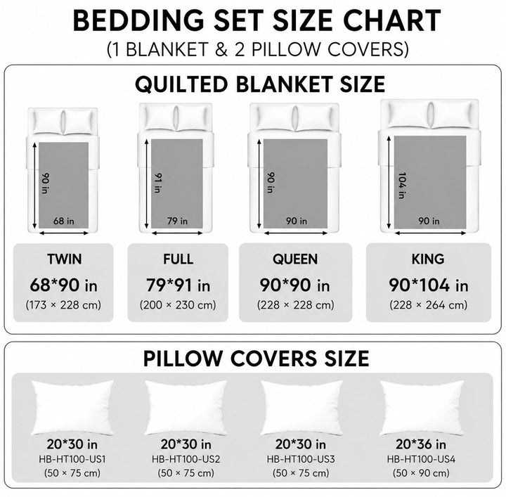 Vintage Christmas Patchwork 3-Piece Bedding Set