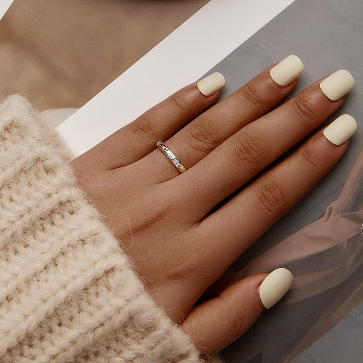 Sterling Silver Paw Print Ring