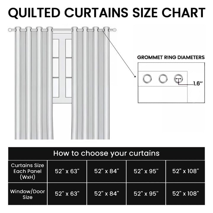 Rosie Ballerina Quilted Curtains GFTONT6555