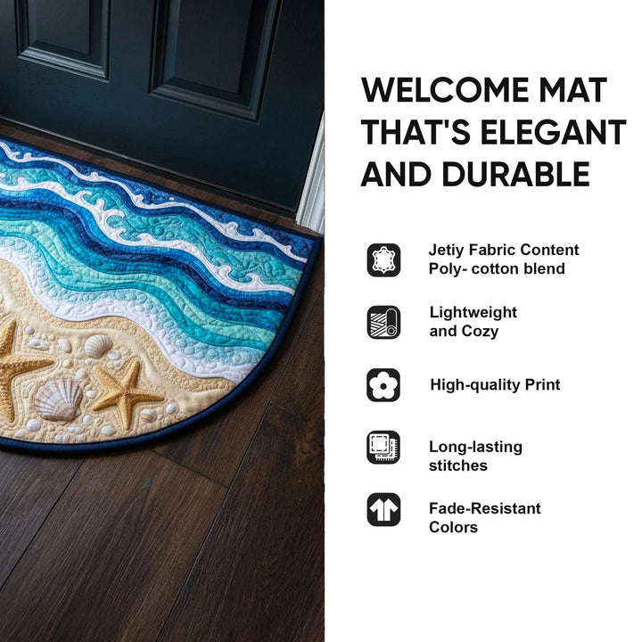Welcome Sunrise Quilted Welcome Mat GFTOQM3376