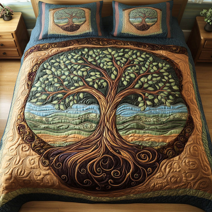Blissful Bloom 3-Piece Bedding Set