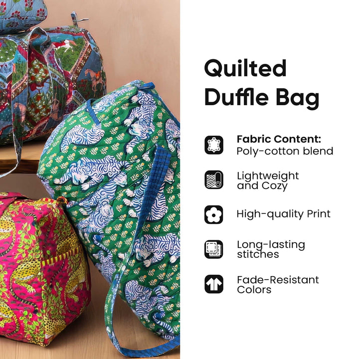 Flamingo Quilted Duffle Bag GFTOMA1983