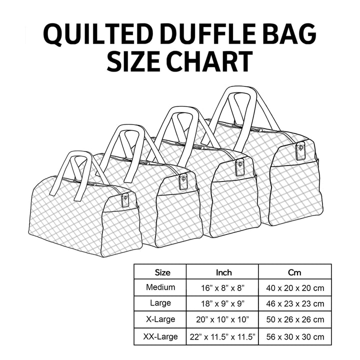 Vintage Camper Quilted Duffle Bag GFTOMA3997