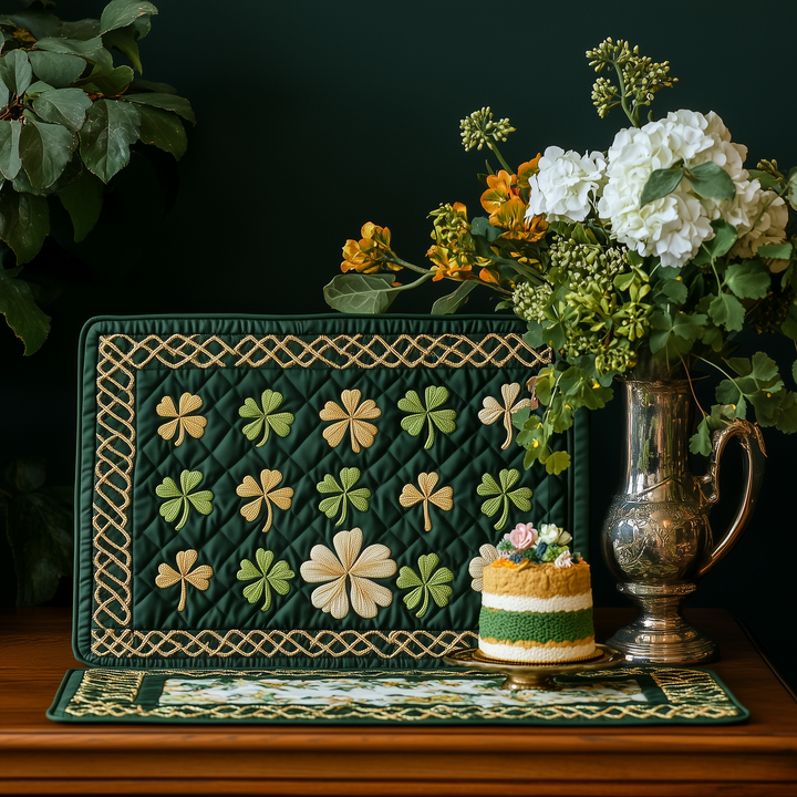 Irish Shamrock Quilted Placemat GFTOAB2419