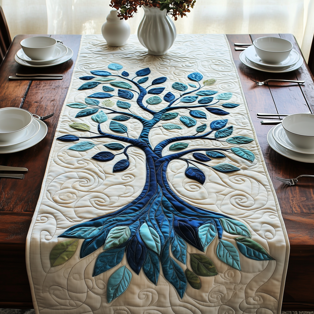 Tree Of Life Quilted Table Runner GFTOAB2587