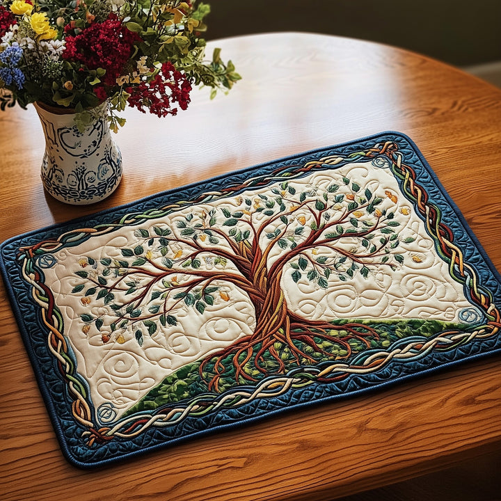 Tree Of Life Quilted Placemat GFTOAB3255