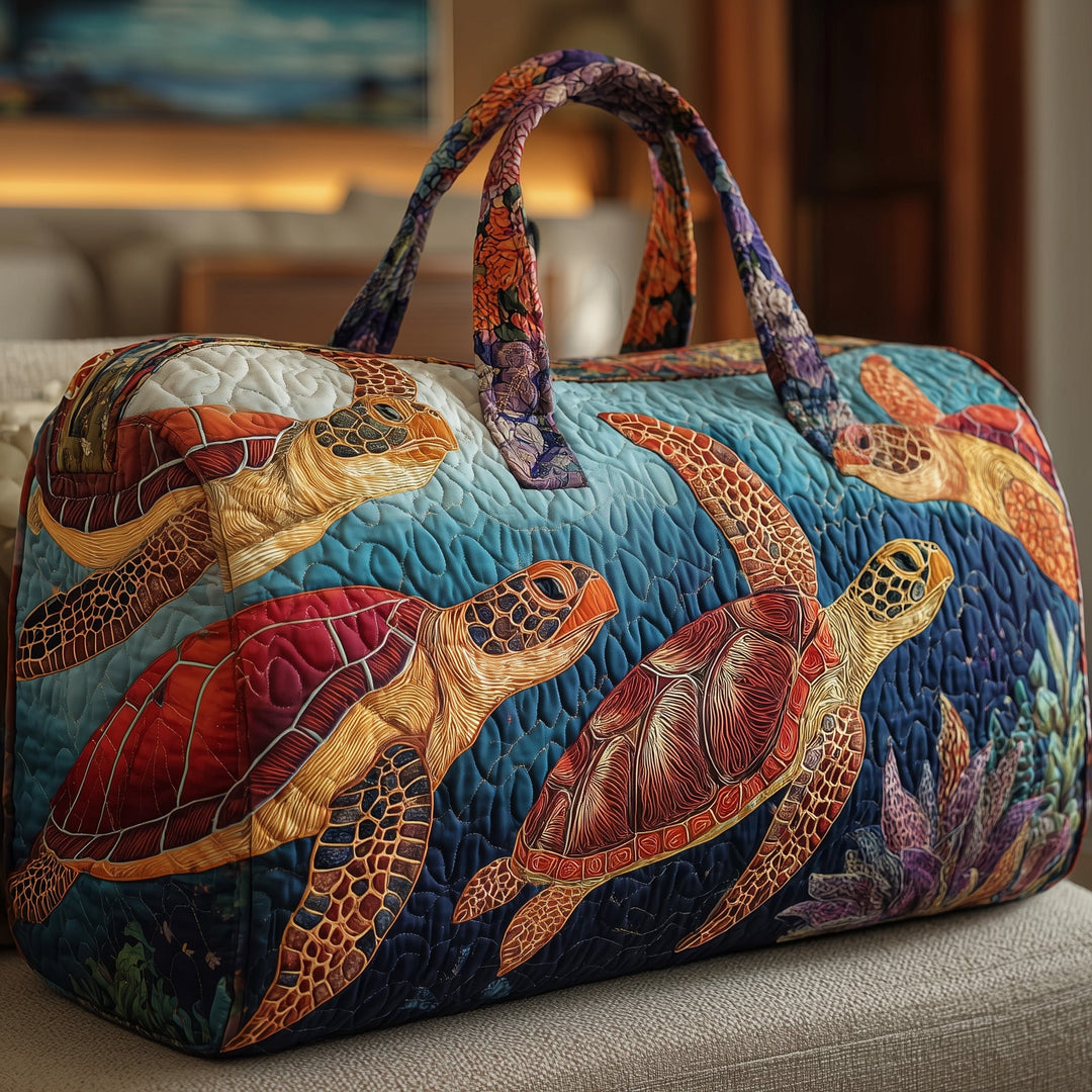 Turtle Quilted Duffle Bag GFTOMA2047