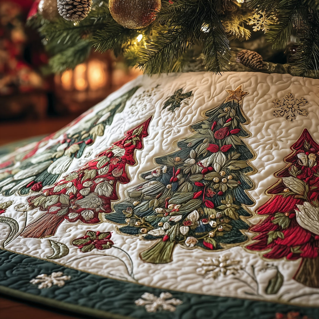 Forest Of Joy Quilted Tree Skirt GFTOMA4270