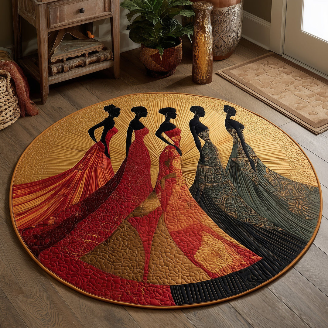 Soulbound Roots Quilted Round Mat GFTOTL4984