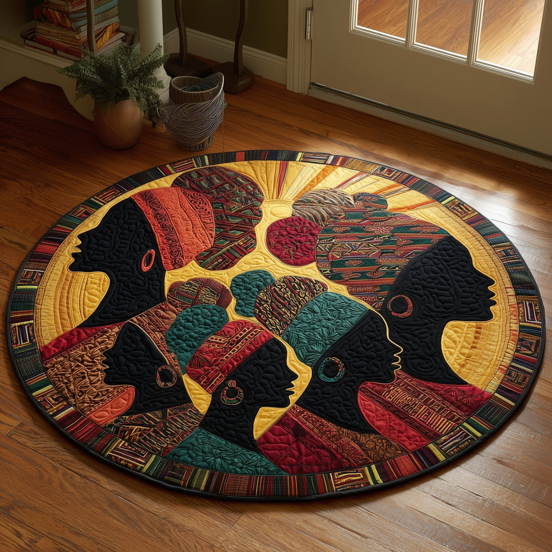 Soulbound Roots Quilted Round Mat GFTOTL4984