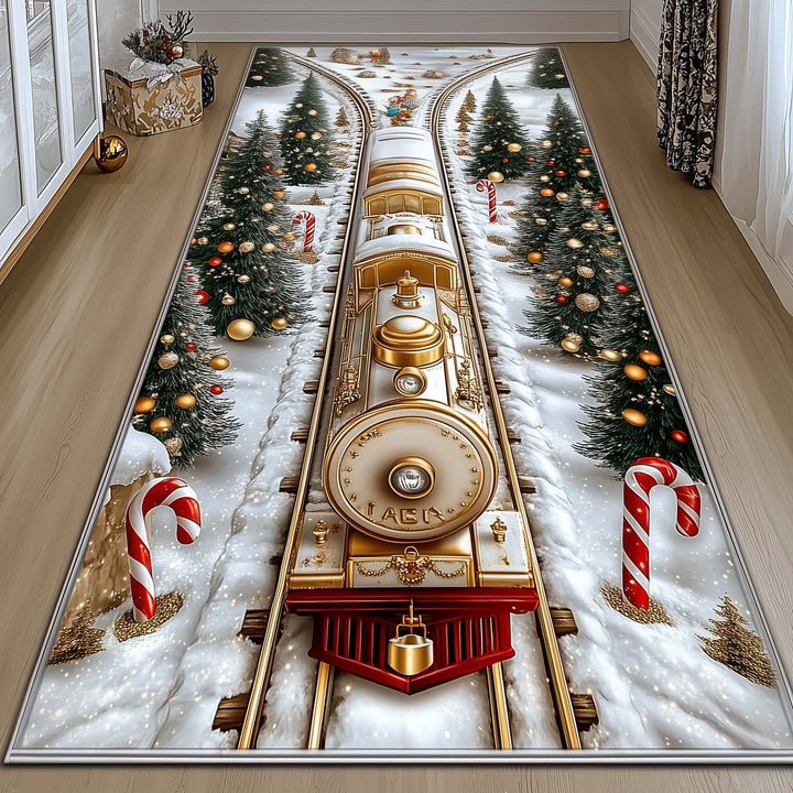 Yuletide Express Runner Rug