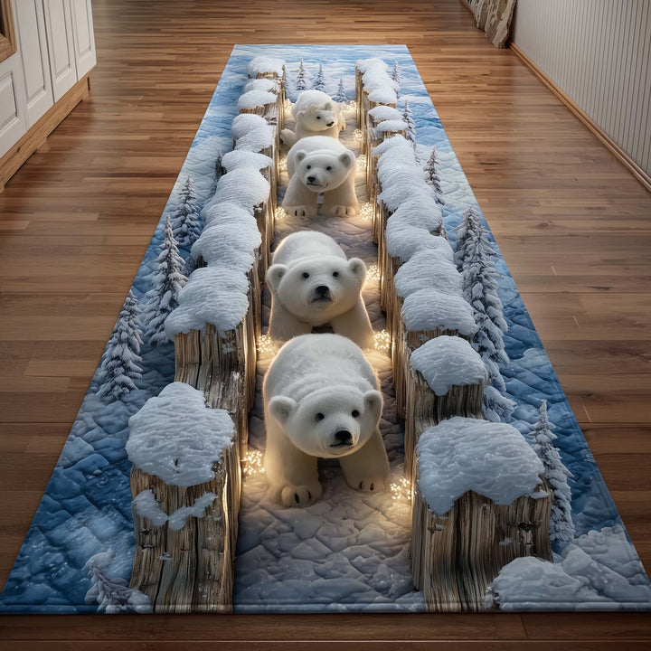 Polar Bear Runner Rug GFTOMA7509