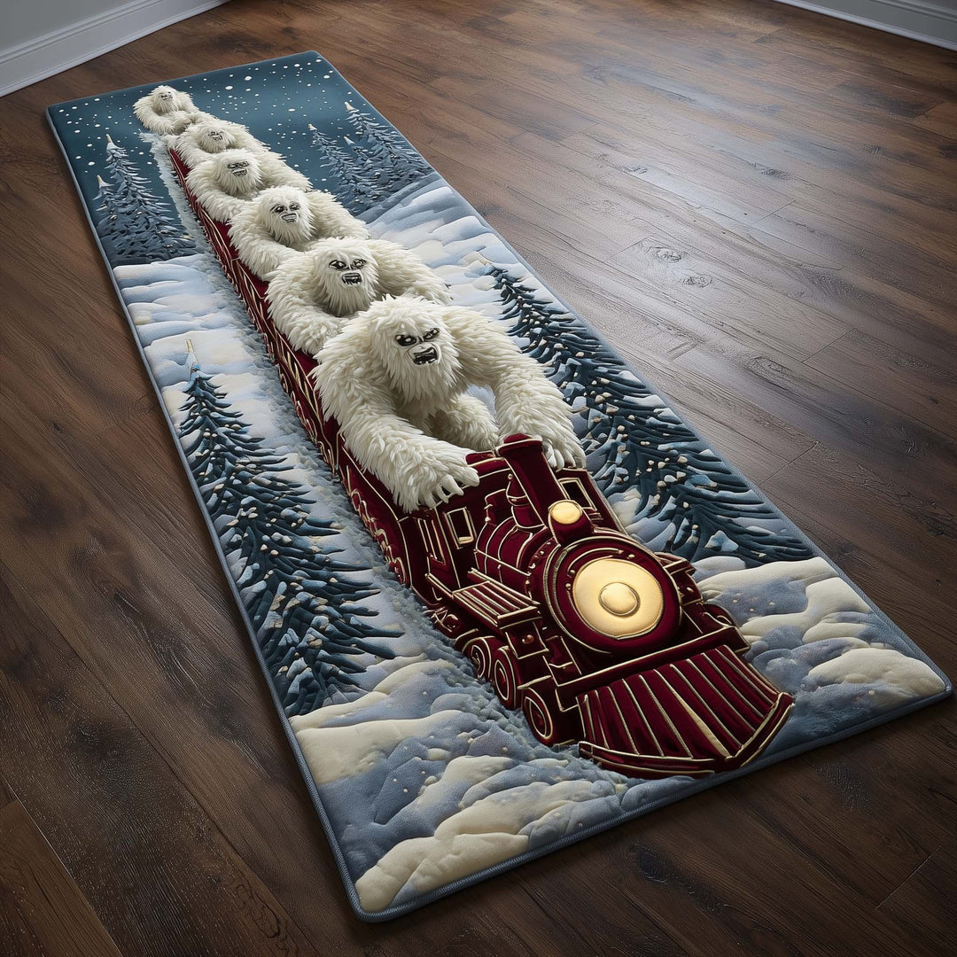 Winter Yeti Runner Rug GFTOMA7810