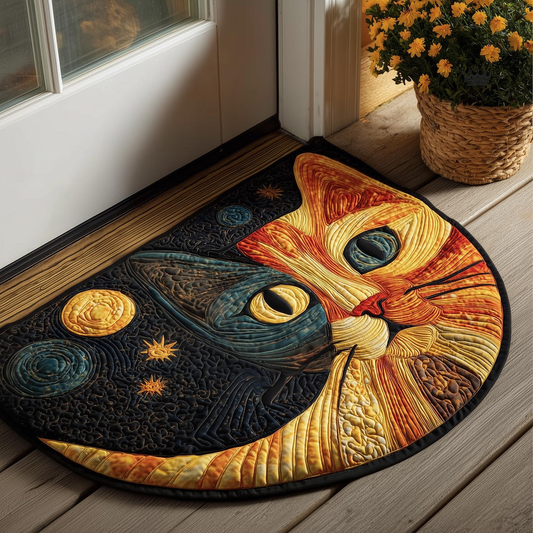 Playful Cats Quilted Welcome Mat GFTOMA9260