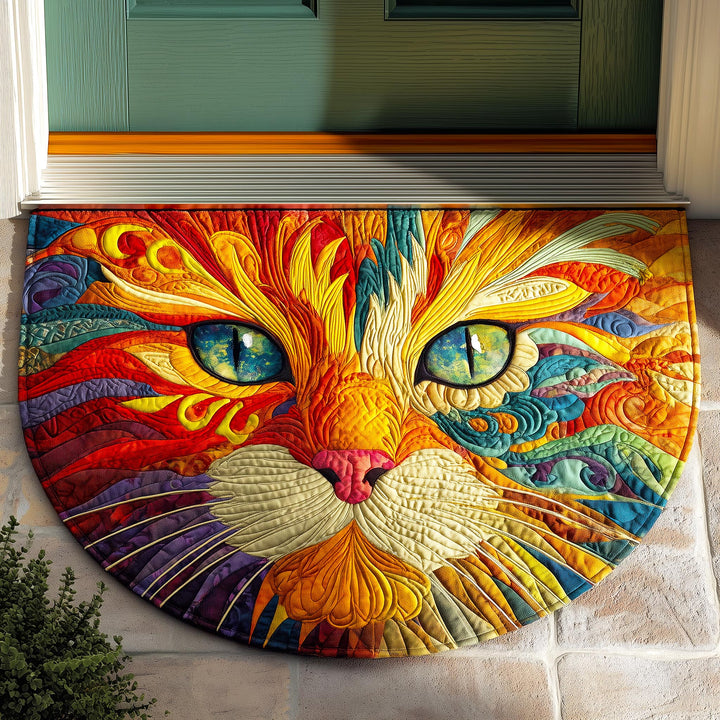 Whisker Paws Quilted Welcome Mat GFTOMA9263
