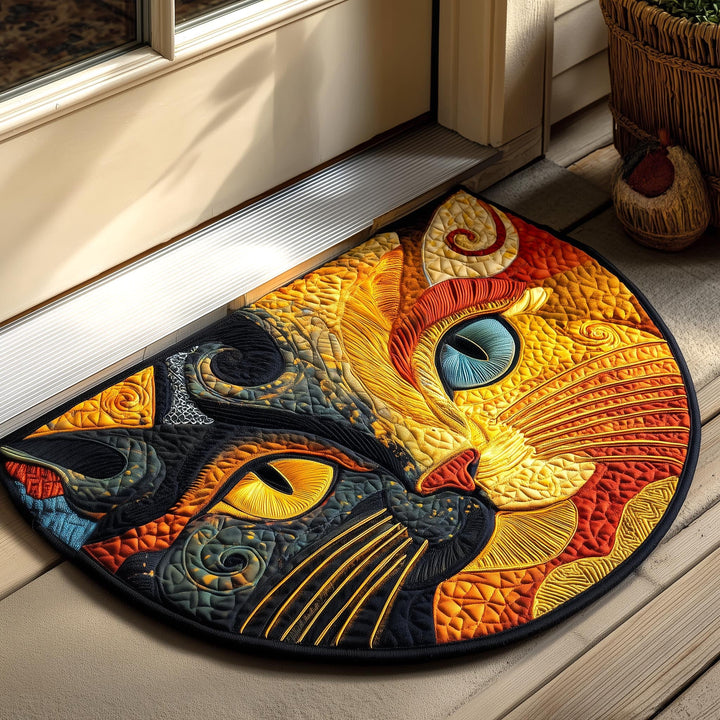 Purrfect Patch Quilted Welcome Mat GFTOMA9265