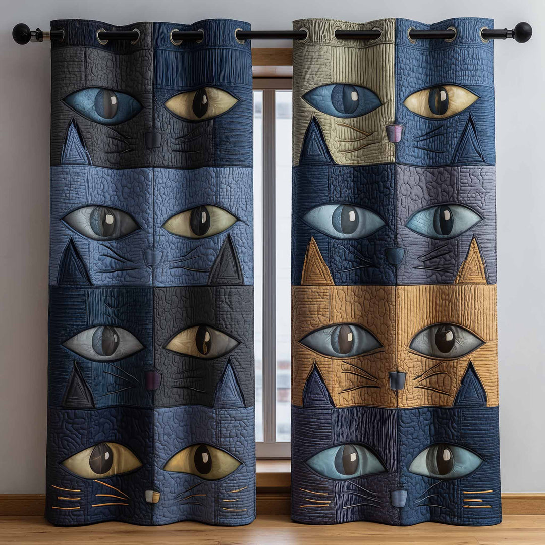 Cat Haven Quilted Curtains GFTOMA9428