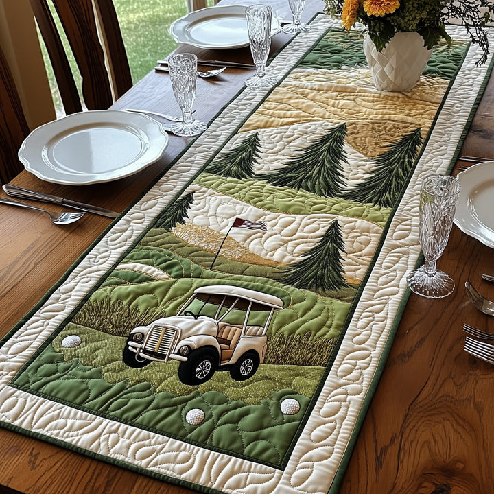 Fairway Serenity Quilted Table Runner GFTONL4585
