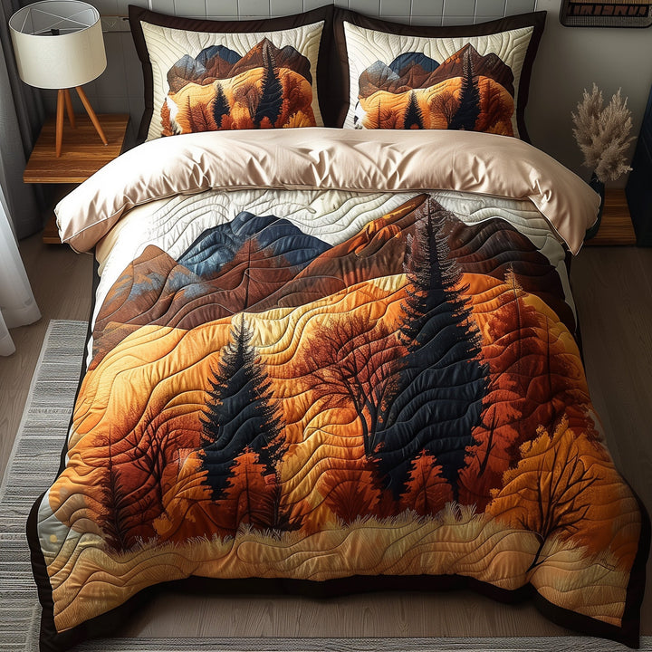 Autumn Cabin Duvet Cover Set GFTONL6170