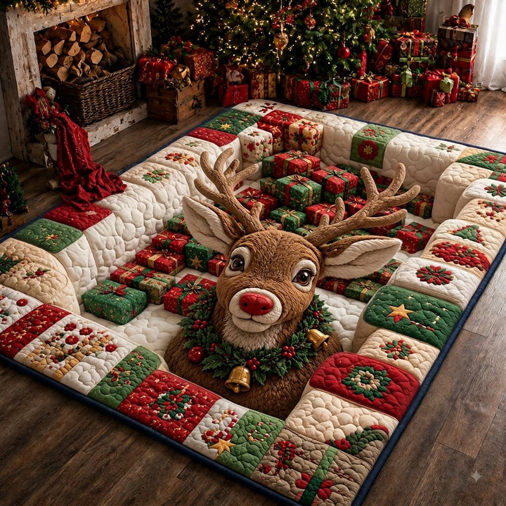 Reindeer Wonderland Area Rug