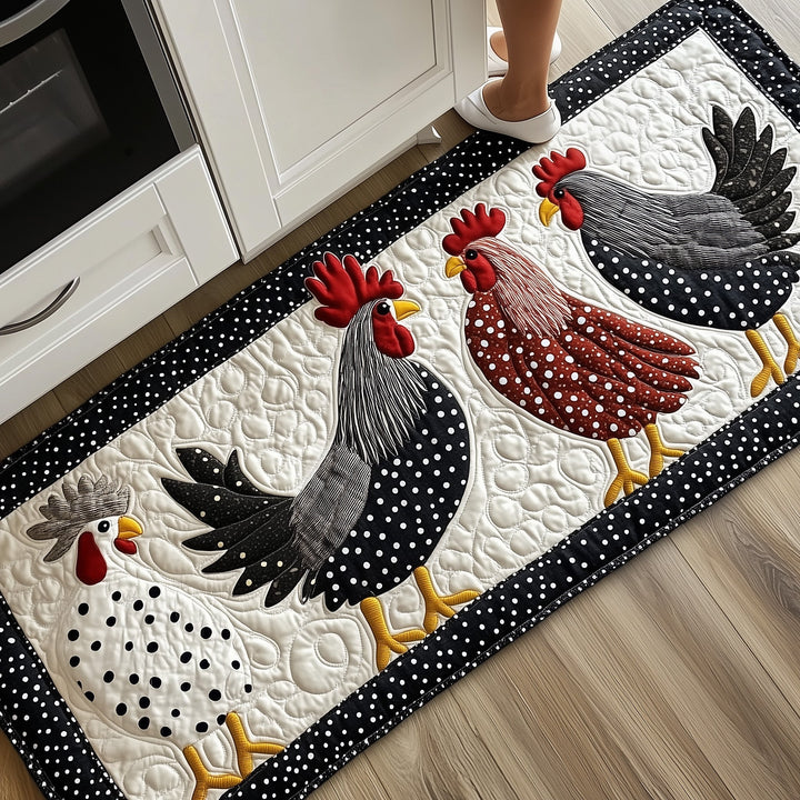 Whimsical Chickens Runner Rug GFTONT3997