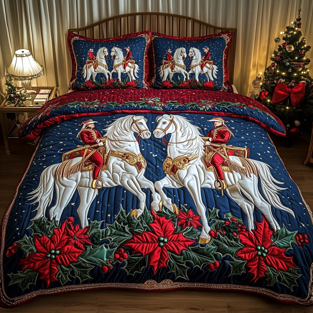 Yuletide Ride Duvet Cover Set GFTONT4091