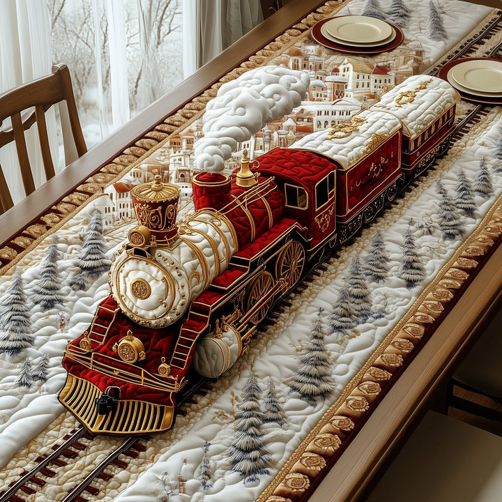Snowbound Majesty Quilted Table Runner GFTONT733