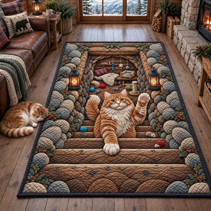 Giant Cat Area Rug GFTOPND3690