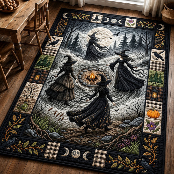 Enchanted Witches Dance Area Rug GFTOPND808
