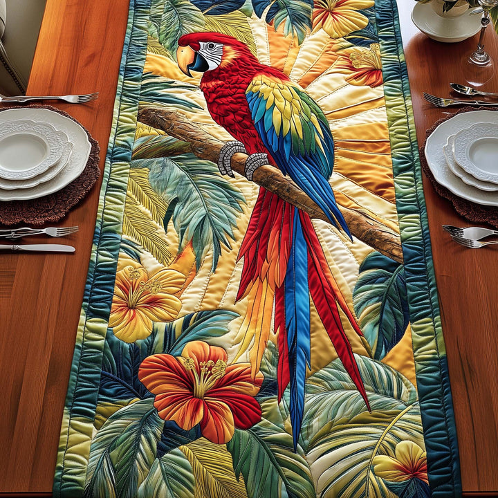 Golden Canopy Quilted Table Runner GFTOQA1135