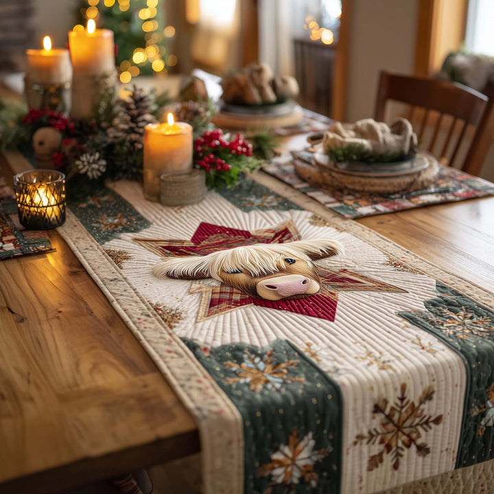 Highland Pride Quilted Table Runner GFTOQA134