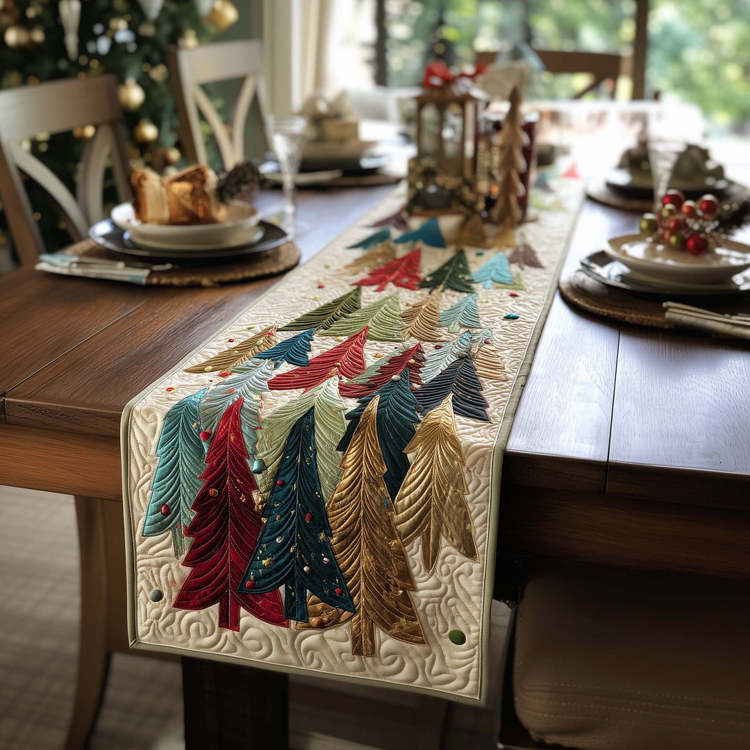 Whimsical Forest Quilted Table Runner GFTOQA249