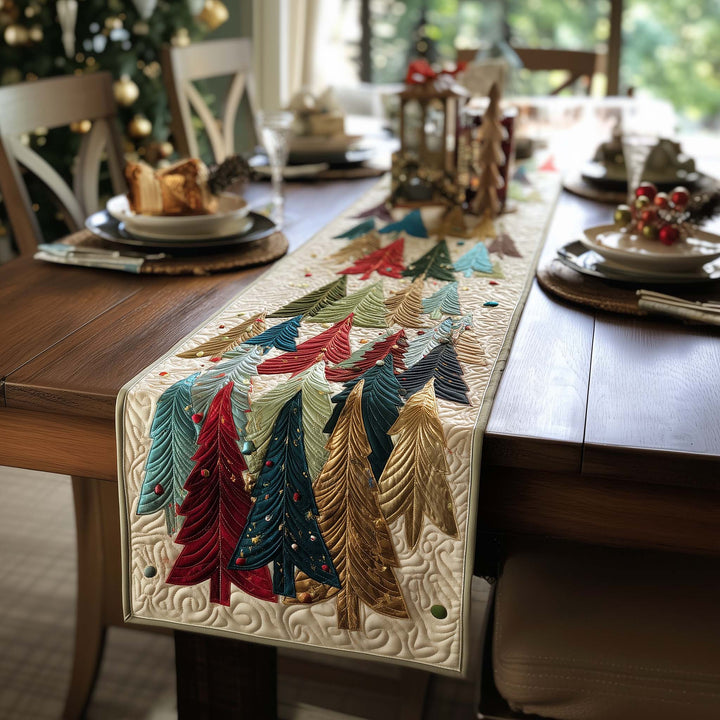 Whimsical Forest Quilted Table Runner GFTOQA249