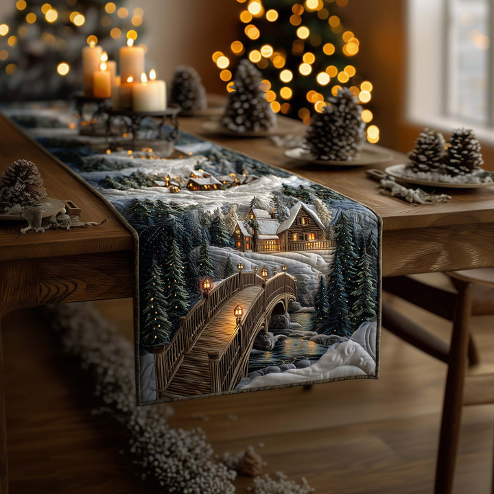 Winter Wonderland Quilted Table Runner GFTOQA253