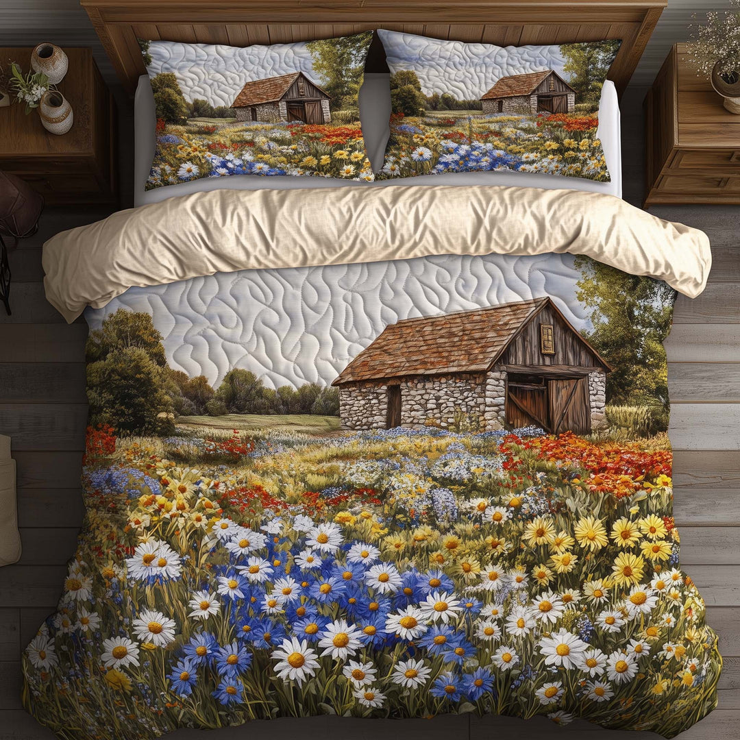 Farmhouse Bloom Duvet Cover Set GFTOQA309