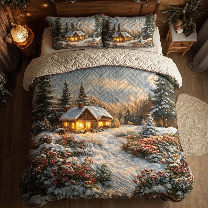 Winter Farmhouse Duvet Cover Set GFTOQA312