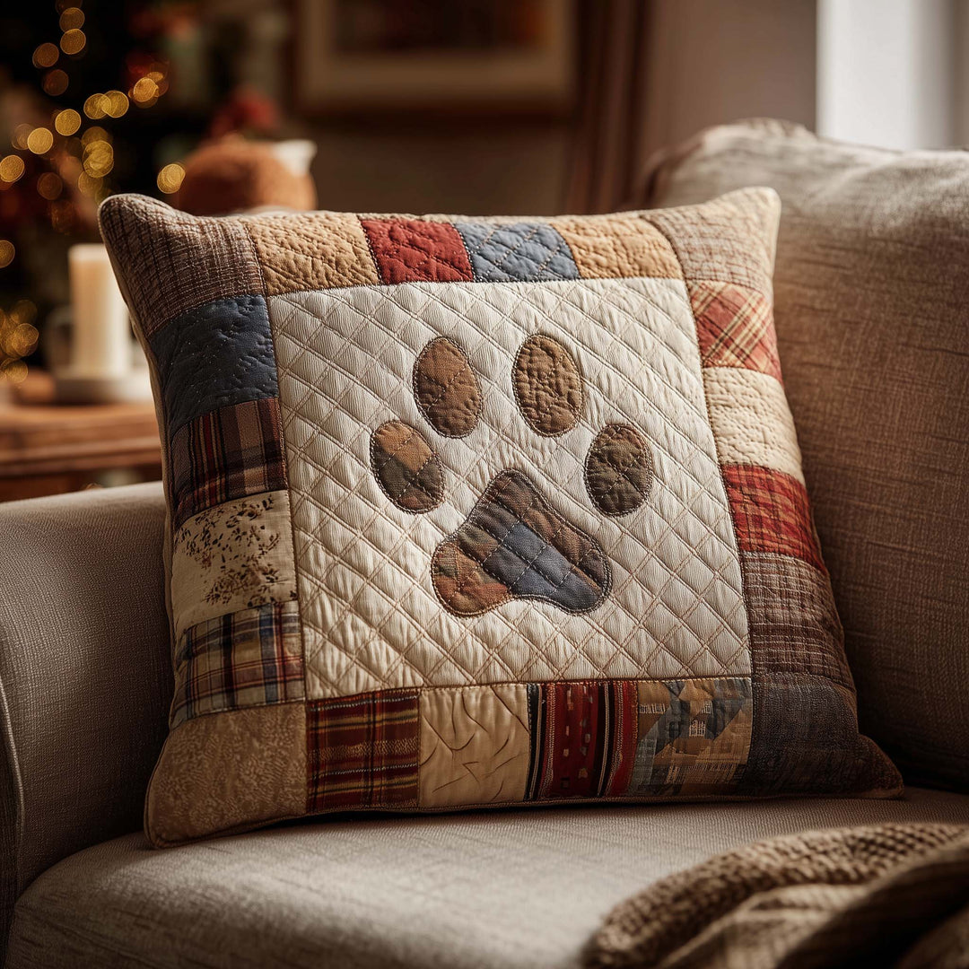Autumn Paw Quilted Pillow Case GFTOQM1628