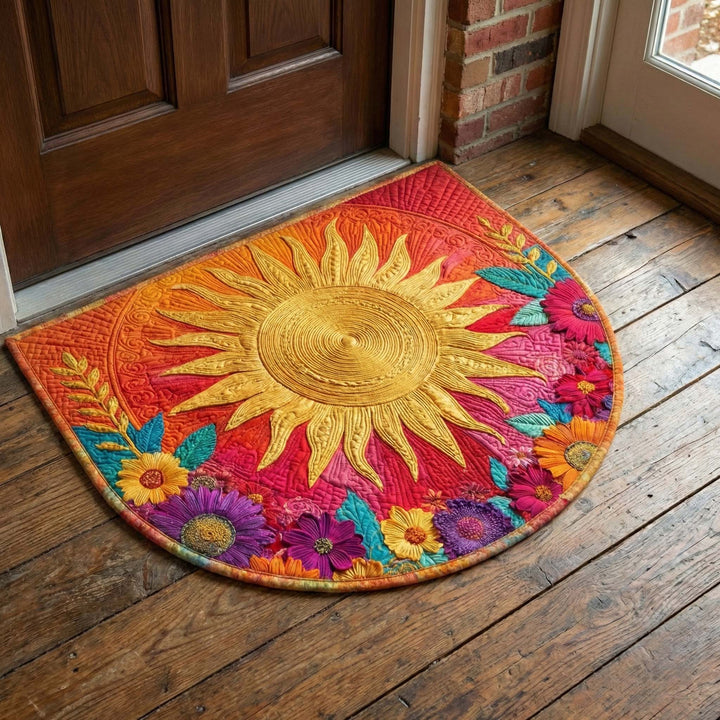 Solar Garden Quilted Welcome Mat GFTOQM2754
