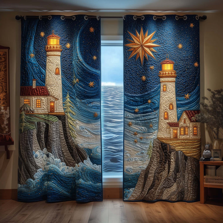 Cliffside Star Quilted Curtains GFTOQM3225