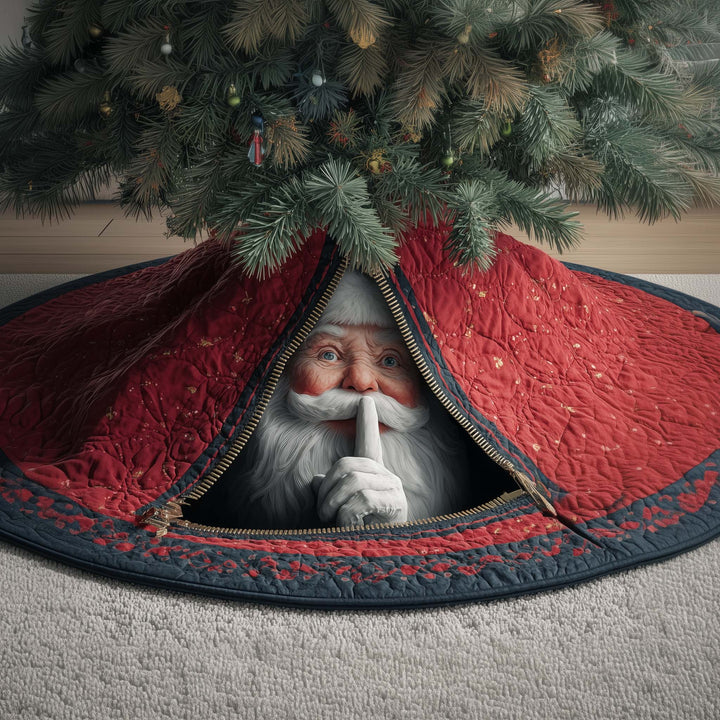 Secret Santa Quilted Tree Skirt