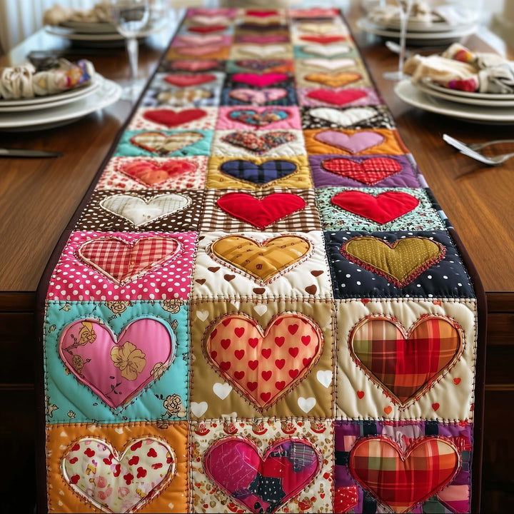 Heart Loom Quilted Table Runner GFTOTG3119