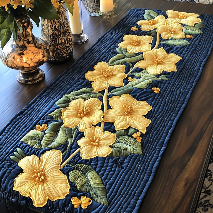 Yellow Jessamine Quilted Table Runner GFTOTL3079
