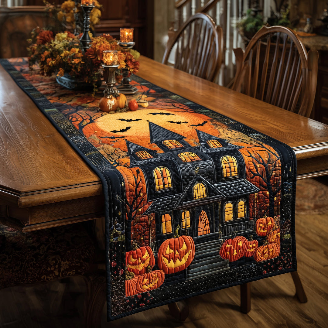 Spooky Manor Quilted Table Runner GFTOTP11099