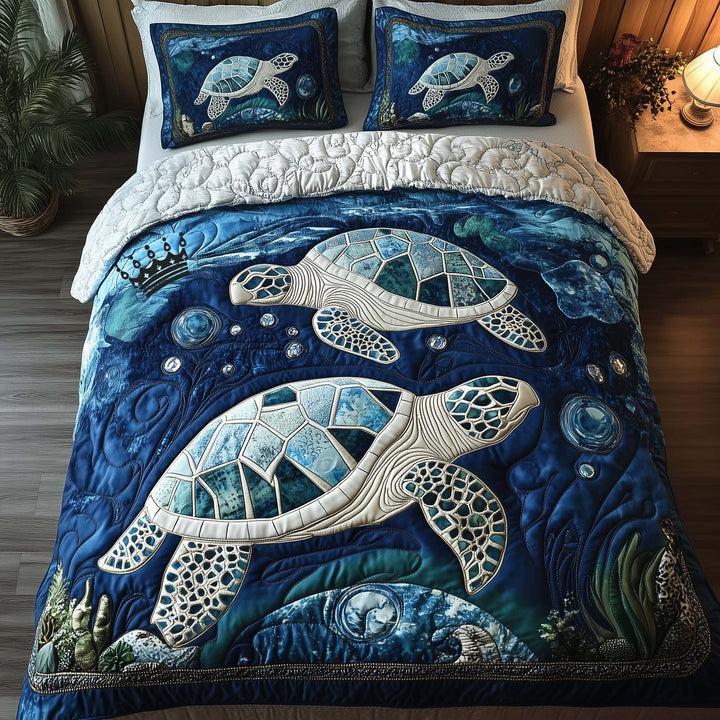Turtle Trails Duvet Cover Set GFTOTP15279