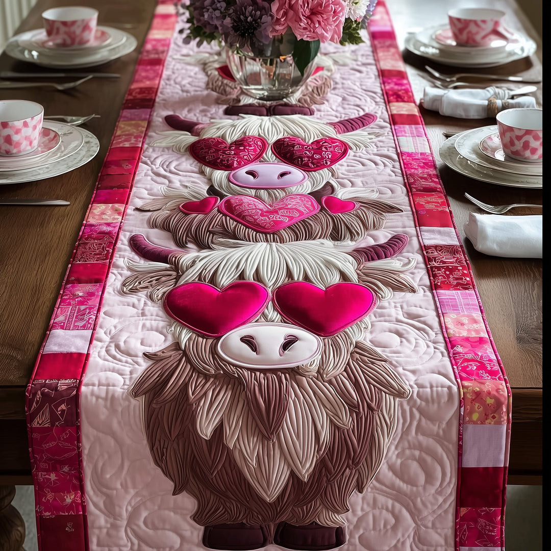 Valentine Graze Quilted Table Runner GFTOTP15677
