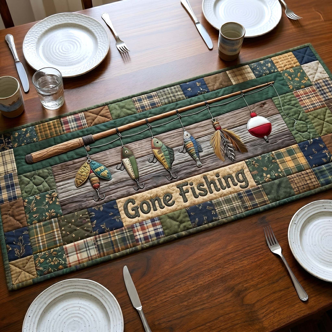 Reel Life Quilted Table Runner GFTOTP18669