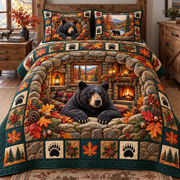 Winter Rustic Guardian 3-Piece Bedding Set