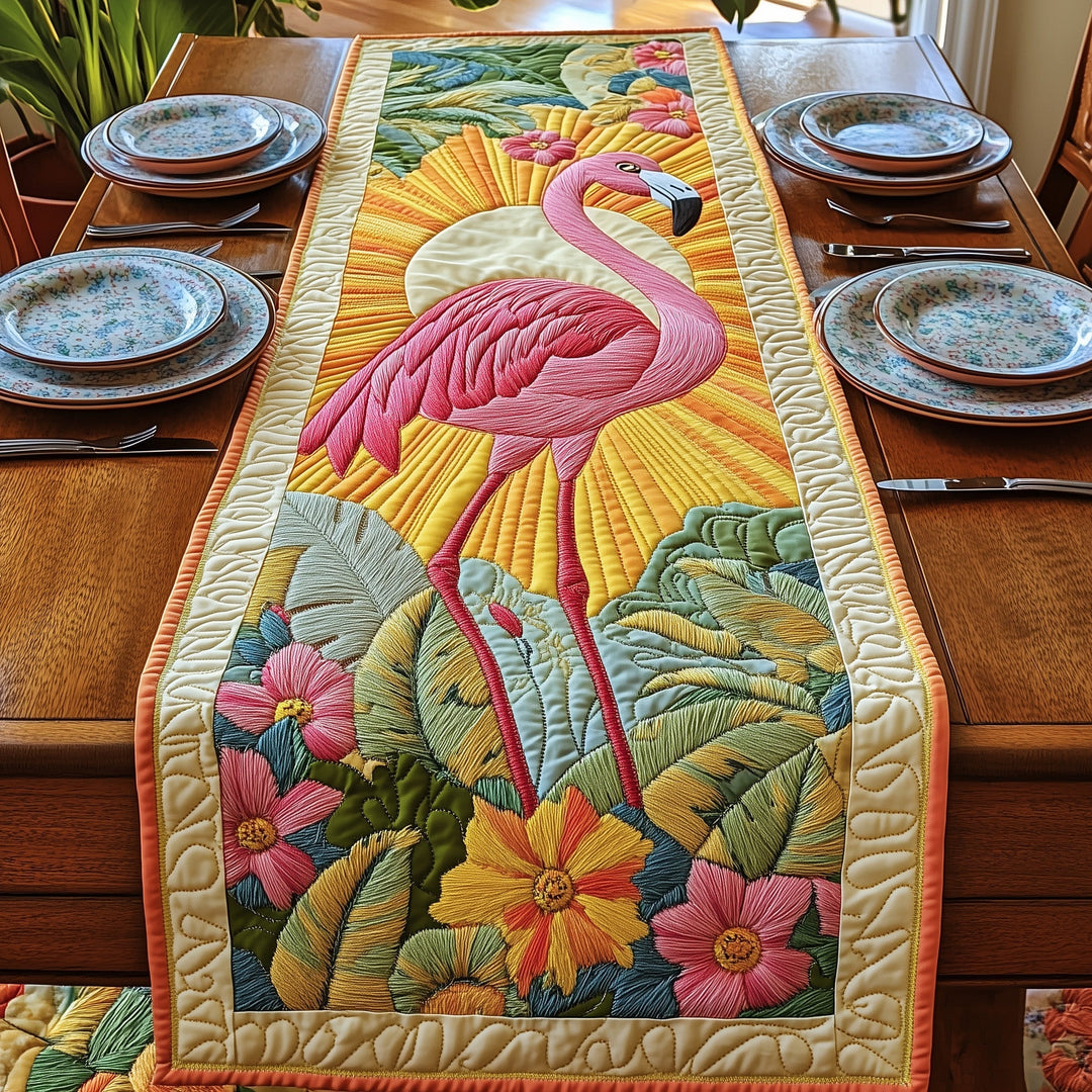 Flamingo Quilted Table Runner GFTOTP5092