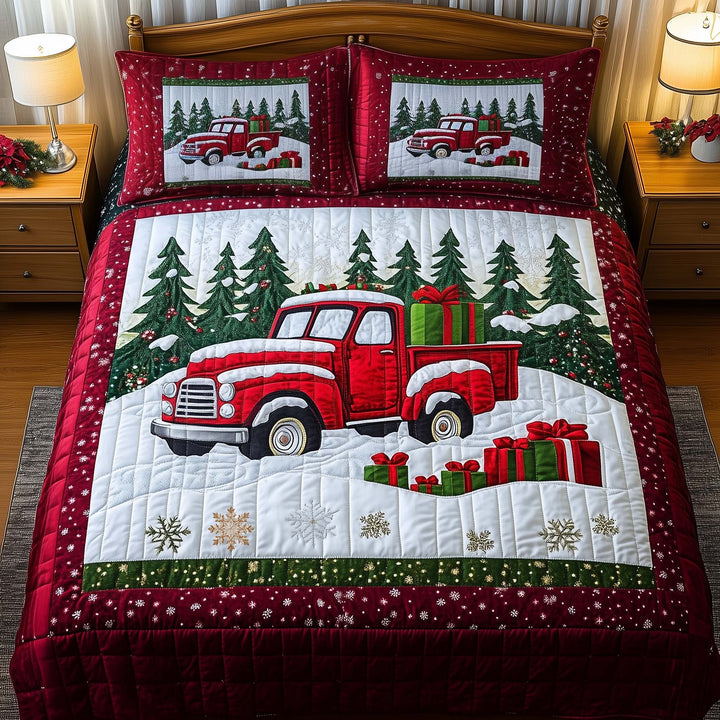 Yuletide Truck Duvet Cover Set GFTOYC2482