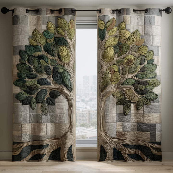 Tree of Life Quilted Curtains GFTOYC2896